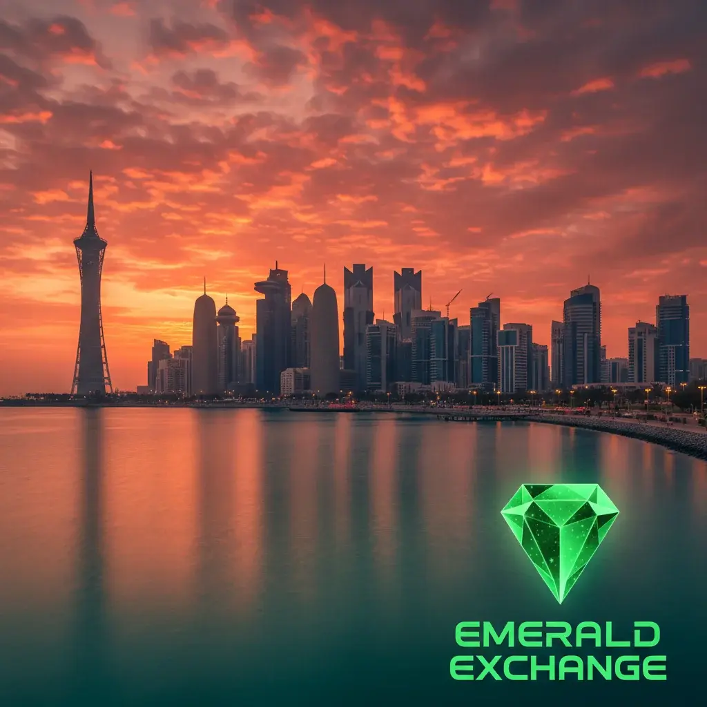 نمایی از شهر دوحه برای خدمات حواله ریال قطر ‏(QAR)‏