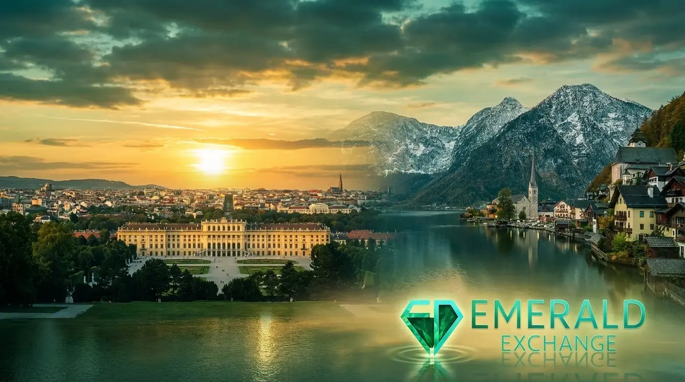 نمایی از اتریش برای خدمات حواله یورو به اتریش