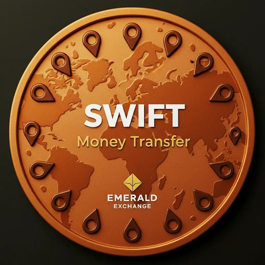 خدمات حواله SWIFT به اروپا توسط Emerald Exchange