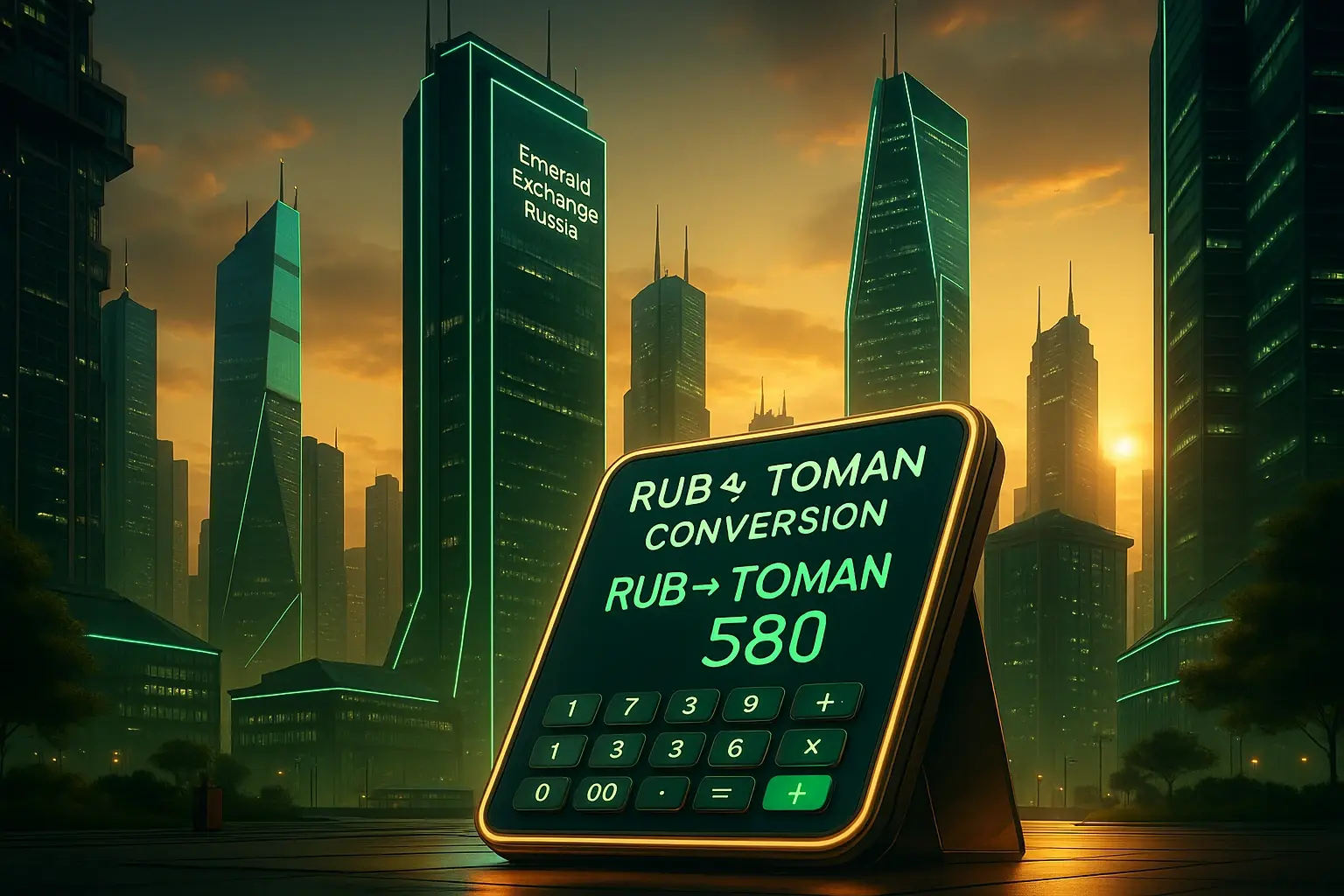 نمایی از مسکو برای خدمات تبدیل روبل به تومان